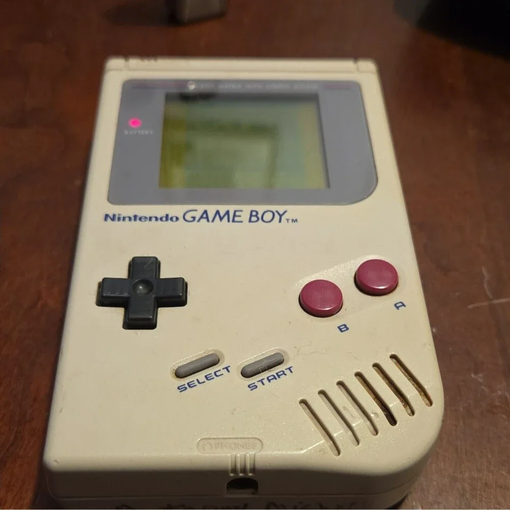 Nintendo Game Boy DMG-01 Gray Handheld Console w/ Tetris NTSC-U/C TESTED + OEM